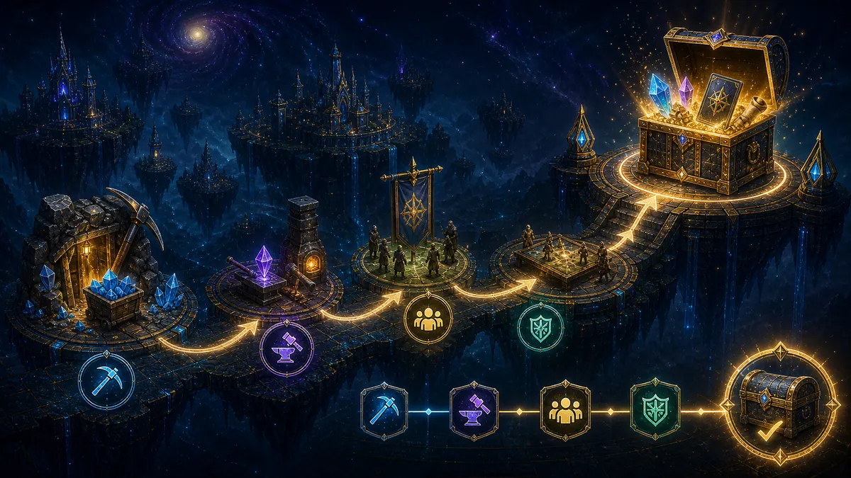 Card and resource decisions leading to earned rewards